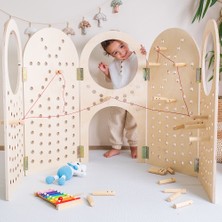 Orfis Kids Montessori Peg Board Aktivite Oyuncak