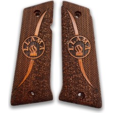 Zib Grips Silah Kabzası - Llama 9mm, Llama Ix (Llama 1911) ile Uyumlu - Meşe Renk - LLM45MS005