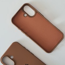 Pirok Store iPhone 16 Plus (6.7 Inc) Uyumlu Lansman Içi Kadife Esnek Silikon Kılıf