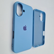 Pirok Store iPhone 16 Uyumlu Lansman Içi Kadife Esnek Silikon Kılıf