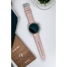 Minval Huawei Watch Hakiki Deri Kordon Gt 2 3 4 Pro Se 2e Elite Runner Buds Ultumate 22MM Uyumlu Kayış 46MM Saffiano Pudrapembe