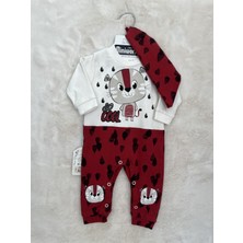 Nurcan Bebe Erkek So Cool Baskılı Fularlı Tulum