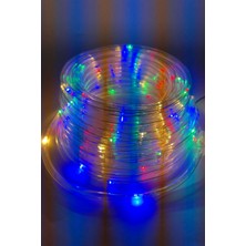 Hazar Led 10 Metre Rgb Halat LED Işık Animasyonlu Peri LED Dış Mekan IP65 Dekoratif LED Işık Yılbaşı Süsü