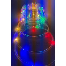 Hazar Led 10 Metre Rgb Halat LED Işık Animasyonlu Peri LED Dış Mekan IP65 Dekoratif LED Işık Yılbaşı Süsü