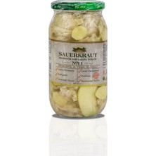 Şifa Ana Sauerkraut (Ekşi Lahana Turşusu) NO11 Zencefil & Yeşil Elmalı  (1000CC.)