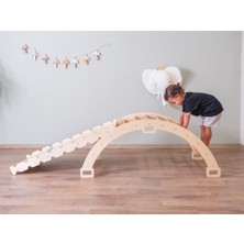 Orfis Kids Montessori Pikler Halkası ve Rampa İkili Set