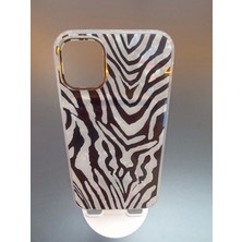 Lucek Cases Apple iPhone 12 Apple iPhone 12 Pro Uyumlu Leopar Desen Kılıf Sararmaz Ekstra Darbe Korumalı Kapak