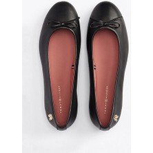 Tommy Hilfiger Ballerına Leather Flat Bow