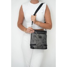 Silver & Polo M.gümüş - Siyah SP1120 Kadın Çapraz Çanta