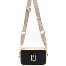 Silver & Polo Siyah - S.nut SP1078 Kadın Çapraz Çanta