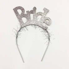 Parti Dükkanım Bekarlığa Veda Bride Taç Gümüş