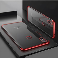 Cepustik Telefon Aksesuarları Xiaomi Redmi Note 5 Pro Kılıf Dört Köşeli Lazer Silikon Kılıf