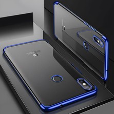 Cepustik Telefon Aksesuarları Xiaomi Redmi Note 5 Pro Kılıf Dört Köşeli Lazer Silikon Kılıf