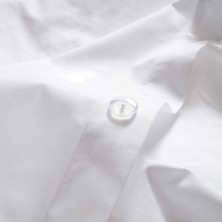 Zsa Zsa Zsu Brıto Nakışlı 200 Tc Percale  Pamuk Nevresim Seti 240 x 220  cm  Beyaz