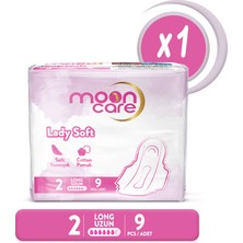 Moon Care "hijyenik Ped Lady Soft Yumuşak Uzun (9 Ped)