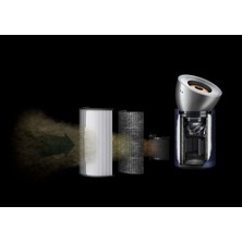 Dyson Purifier Big + quiet Formaldehyde (Parlak Nikel/prusya Mavisi)