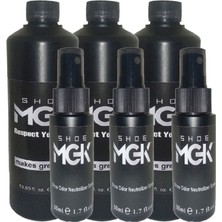 Shoem Shoe Cleaner 3LÜX500 ml GIZEY-92-2:0323 Mgk Ayakkabı Temizleyici Sprey ile 3xmgk 50 ml Ayakkabı Kokularına Giderici Sprey +Yanında Hediy.e Jel