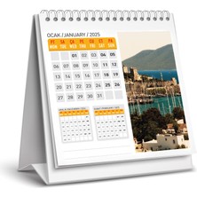 2025 Türkiye Manzara Masa Takvimi