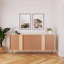 bimossa H3630 Konsol Terracotta 180  cm