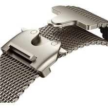 PSGT Titanyum Apple Watch Band 38-40-41MM S10 42MM 2024 Milanese Bilezik 10 9 8 7 6 5 Se 4 3