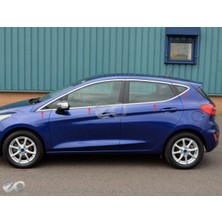 Ebal Oto Ford Fiesta Cam Çıtası 8 Parça (2009-2017) Model Arası Paslanmaz Çelik