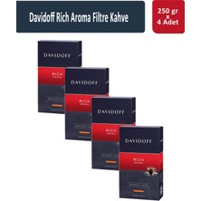 Davidoff Rich Aroma Filtre Kahve 250 gr x 4 Adet