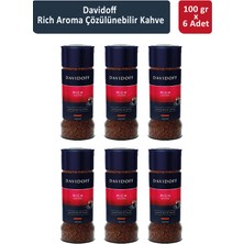 Davidoff Rich Aroma Çözünülebilir Kahve 100 gr x 6 Adet