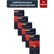 Davidoff Rich Aroma Espresso Vıvıd & Spıcy Kapsül Kahve x 5 Adet