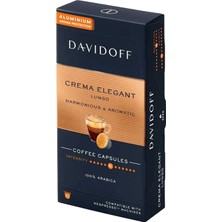 Davidoff Crema Elegant Lungo Harmonious & Aromatic Kapsül Kahve x 2 Adet