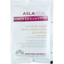 Aslavital Kozmetik Tedaviler Için Kil Katkılı Yüz Pudrası  ,10 Adet x 20 gr