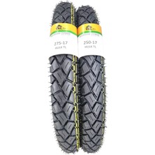 Darson Tyres Dubleks Cup Lastik Takımı 275-17 ve 250-17 Ön ve Arka Hulksetcup