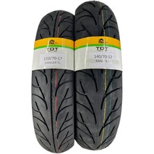 TDT Tyres Honda Cbr 250 Lastik Takım 140/70-17 ve 110/70-17 Tl (Tubeless - Dubleks) Rangerset