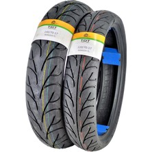 TDT Tyres Honda Cbr 250 Lastik Takım 140/70-17 ve 110/70-17 Tl (Tubeless - Dubleks) Rangerset