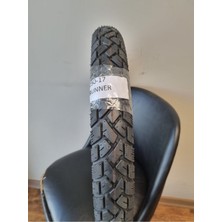 Crown 250-17 Tt(Tubetype) Motorsiklet Lastiği Runner