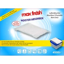 Maxfresh Nem Alıcı Koku Giderici ( Rutubet - Küf ) Aparat + 2 Yedek 450 gr