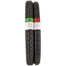 Maruti Tyres Cg Motor Lastik 275-18 ve 250-18 Tt (Tubetype - Iç Lastikli Tip) Takım Powergripmpp1