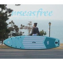 Hitabay Sup Paddle Board 335X84X15CM Şişme Sörf Tahtası Dring Montajlı Kamera Bağlantı Yeri-Full Set