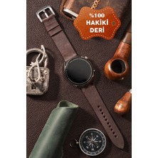 Huawei Watch Deri Kordon Gt4 Gt3 Pro Elite Active Gt2 Pro E 46MM Uyumlu 22MM Kadın Erkek Kayış