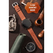 Huawei Watch Deri Kordon Gt4 Gt3 Pro Elite Active Gt2 Pro E 46MM Uyumlu 22MM Kadın Erkek Kayış