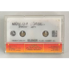 Müslüm Gürses – Dertler İnsanı Kaset (Orjnal Dönem Baskı Kaset)