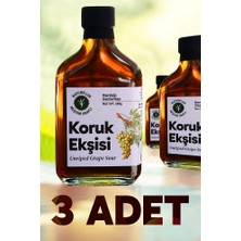 Natureller Koruk Ekşisi Tatlı Ekşi %100 Saf Gaziantep 280 gr 3 Adet