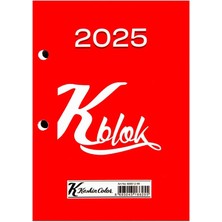 Keskin 2025 Masa Takvimi Günlük K-Blok (3 Adet)