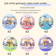 First Erkek Çocuğun Birleştirilmiş Küçük Parçacık Yapı Taşları 12 Böcek Gashapon Oyuncak Seti (12 Parça) (Yurt Dışından)