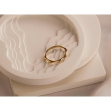 Safir Kuyumculuk Altın Kemik Yüzük