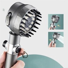 Store Çok Fonksiyonlu Ayarlanabilir Filtreli Arıtmalı Krom Duş Başlığı El Duşu 3 Modlu Ayarlanabilir Duş Başlığı