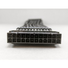 MM 24 Pin Uzatma Kablosu - Uv Sarı Sleeved