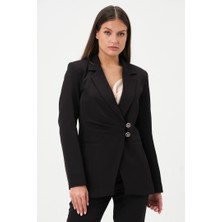 Shahiqa Dikiş Detaylı Blazer Ceket
