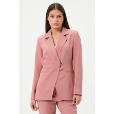 Dikiş Detaylı Blazer Ceket