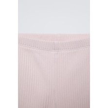 Magu Kiraz Desenli Pamuklu Sweatshirt Ispanyol Tayt Alt-Üst Takım Kız Çocuk