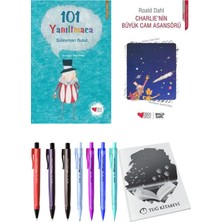 Charlie'nin Büyük Cam Asansörü ve 101 Yanıltmaca 2'li Set + Hediyeli